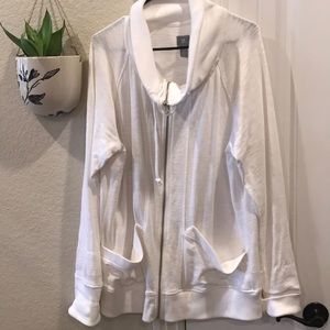 GapFit Lounge zip up Jacket
